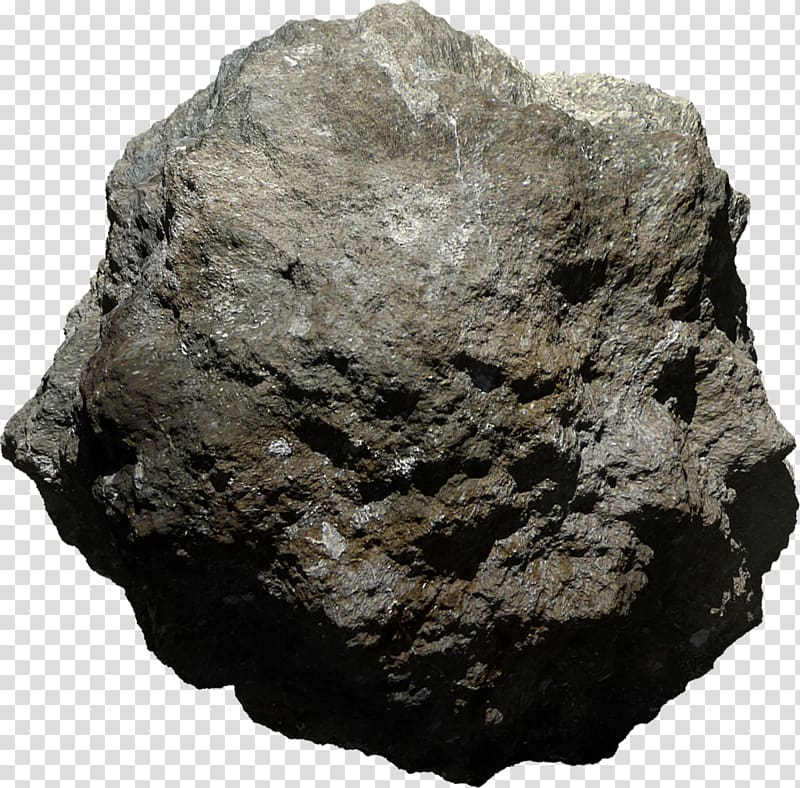 gray rock, Asteroid Space rock Outer space Comet, asteroid transparent background PNG clipart