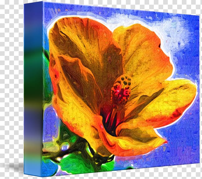 Painting Petal Acrylic paint Still life , painting transparent background PNG clipart