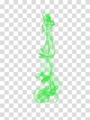 green smoke transparent background PNG clipart
