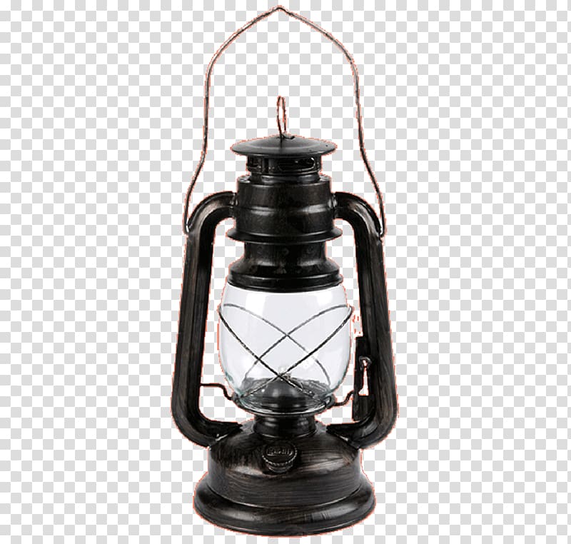 black kerosene lamp, Lighting Lantern Oil lamp Kerosene lamp, lantern transparent background PNG clipart