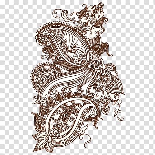 Paisley Drawing , design transparent background PNG clipart