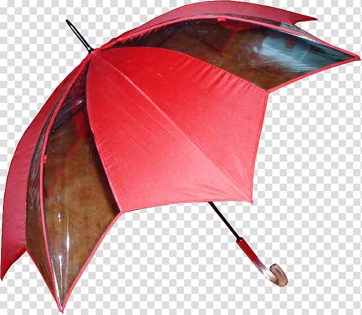 Red Umbrella Brown, umbrella transparent background PNG clipart