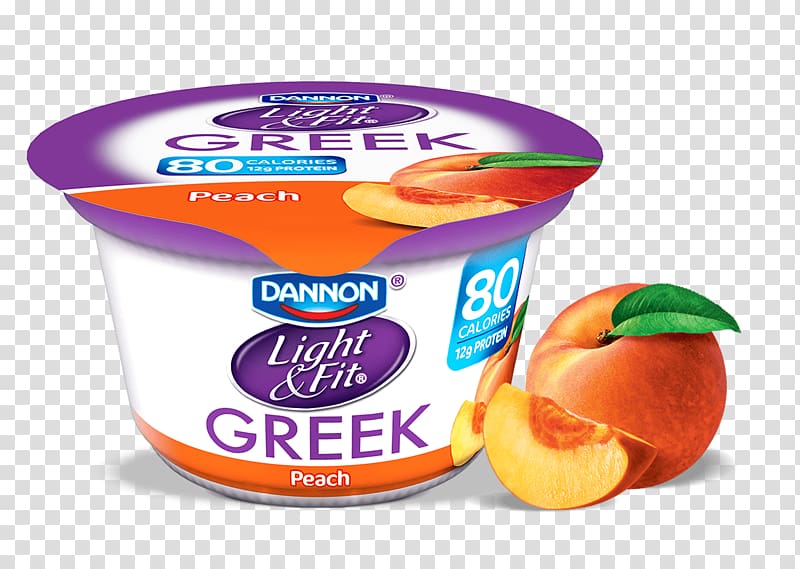 Greek cuisine Cream Yoghurt Greek yogurt Chobani, tasting peach transparent background PNG clipart