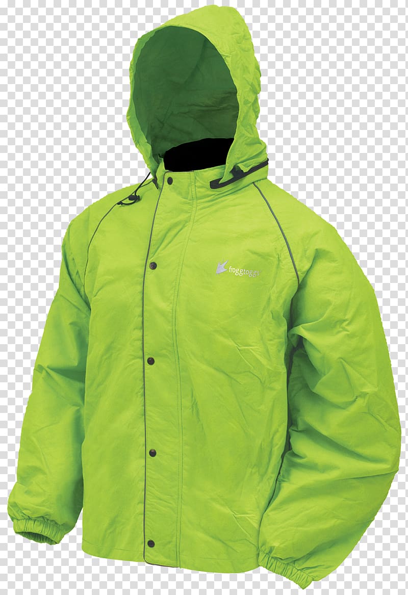 Frogg Toggs Men\'s Road Toad Rain Jacket Frogg Toggs Road Toad Jacket High-visibility clothing, jacket transparent background PNG clipart