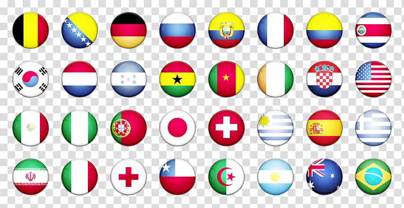 assorted-country flags, Country Flags Language National flag, flags transparent background PNG clipart