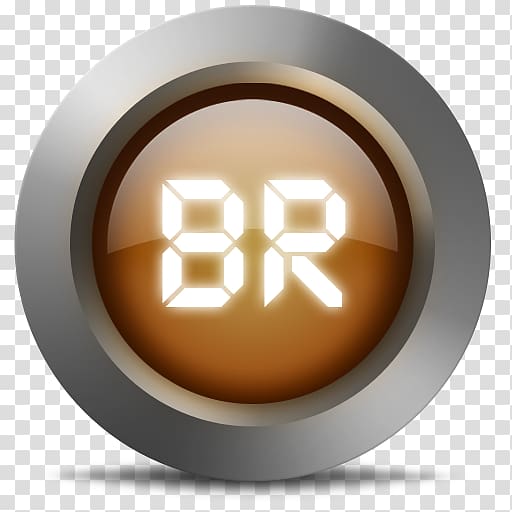 round silver BR button icon, trademark circle font, 02 Br transparent background PNG clipart