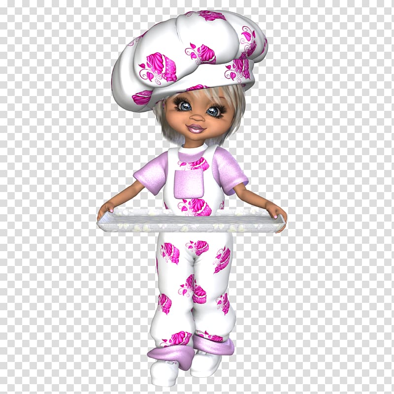 Cook Pastry chef Cake, Cute female chef transparent background PNG clipart