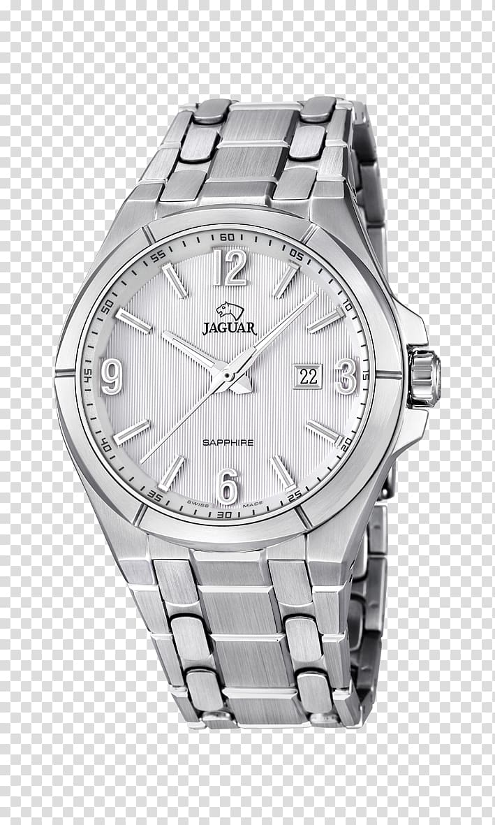 Jaguar Cars Automatic watch Swiss made, crystal glass button transparent background PNG clipart