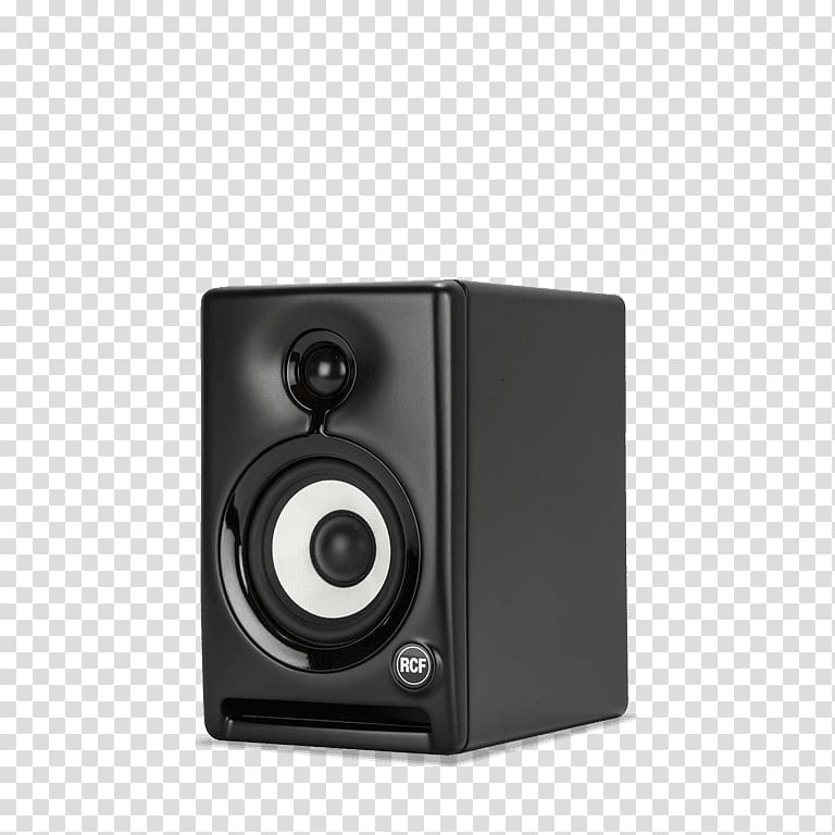 Computer speakers Studio monitor Subwoofer RCF Line array, Soft Dome Tweeter transparent background PNG clipart