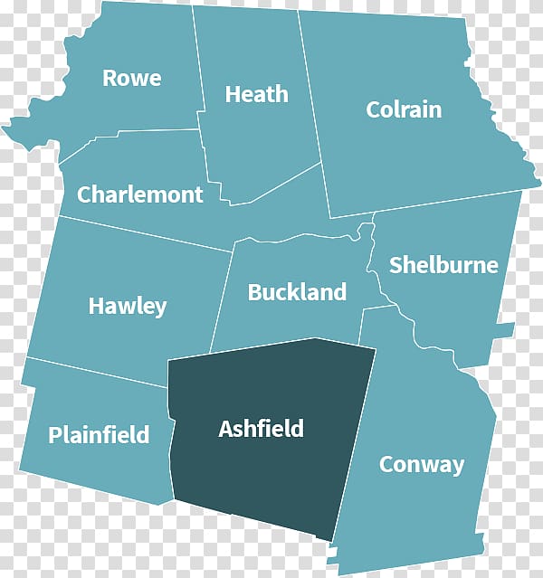 Shelburne Falls Hawley Plainfield Conway Ashfield, map transparent background PNG clipart