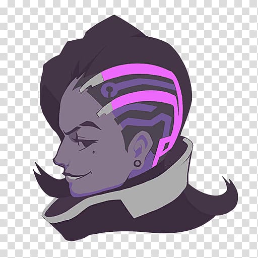 Overwatch Sombra Widowmaker YouTube Los Angeles Gladiators, youtube transparent background PNG clipart