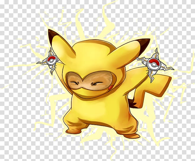 Pikachu Drawing Pokémon Fan art, lazy attitude transparent background PNG clipart