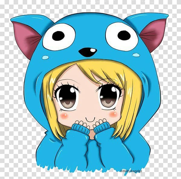 Lucy Heartfilia Natsu Dragneel Fairy Tail Erza Scarlet Chibi, fairy tail transparent background PNG clipart