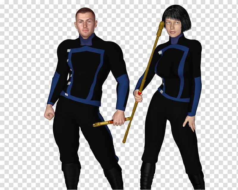 Wetsuit Dry suit Shoulder Uniform Character, Lexa transparent background PNG clipart