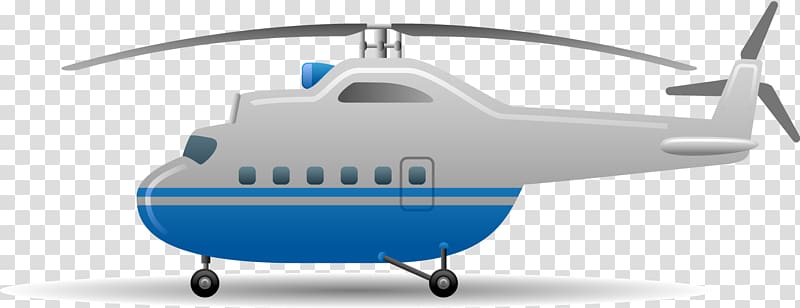 Helicopter rotor Airplane Aircraft Air Transportation, flowers express airplane helicopter transparent background PNG clipart