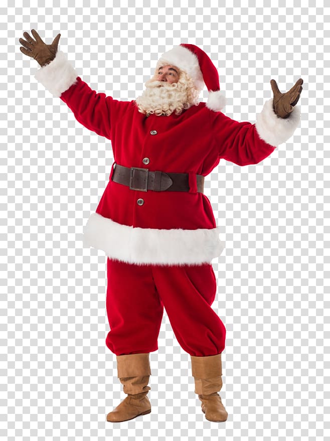 Ded Moroz Santa Claus Christmas Portrait, Red Clothes Santa Claus transparent background PNG clipart