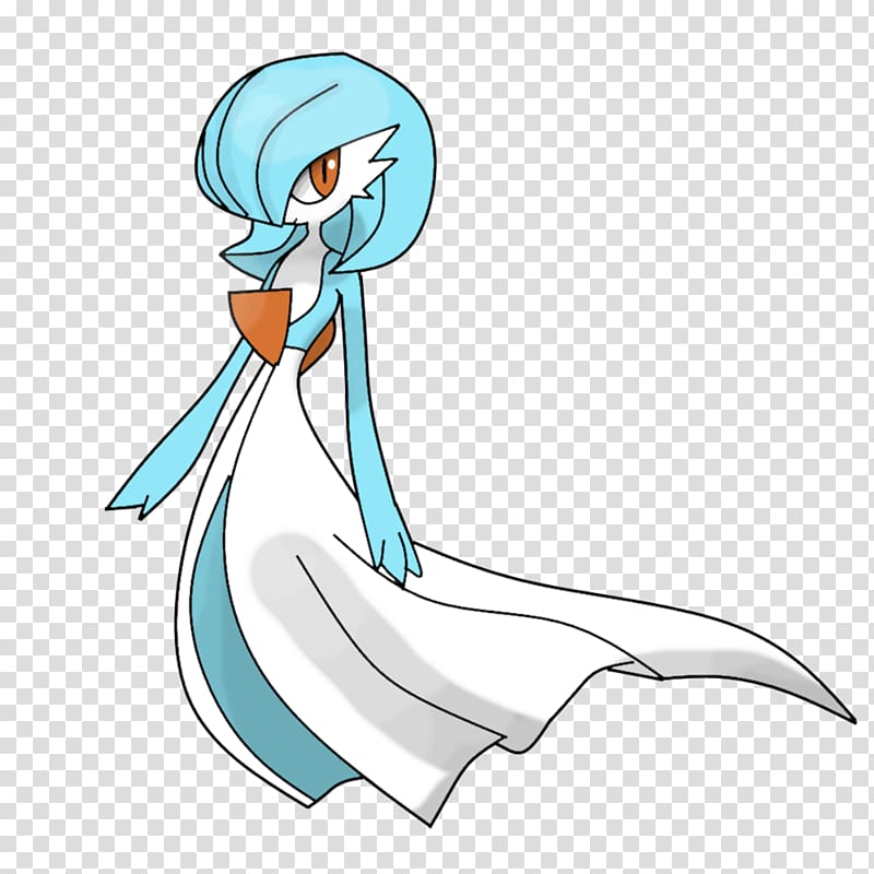 Shiny Mega Gardevoir transparent background PNG clipart