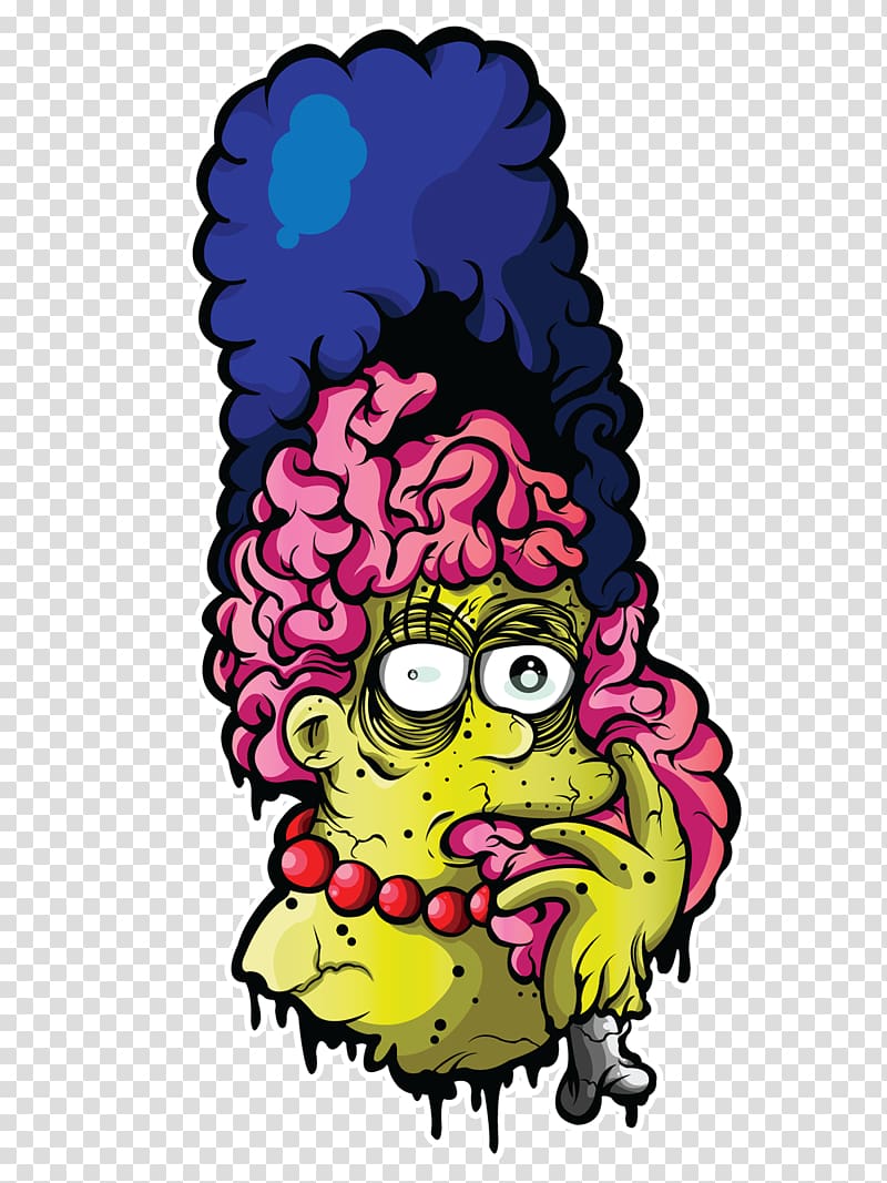 Marge Simpson Bart Simpson Lisa Simpson Homer Simpson Cartoon, Bart Simpson transparent background PNG clipart