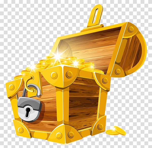 Treasure chest transparent background PNG clipart