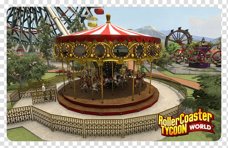 RollerCoaster Tycoon World RollerCoaster Tycoon 3 Video game Dreamfall: The Longest Journey, Rollercoaster Tycoon 2 transparent background PNG clipart