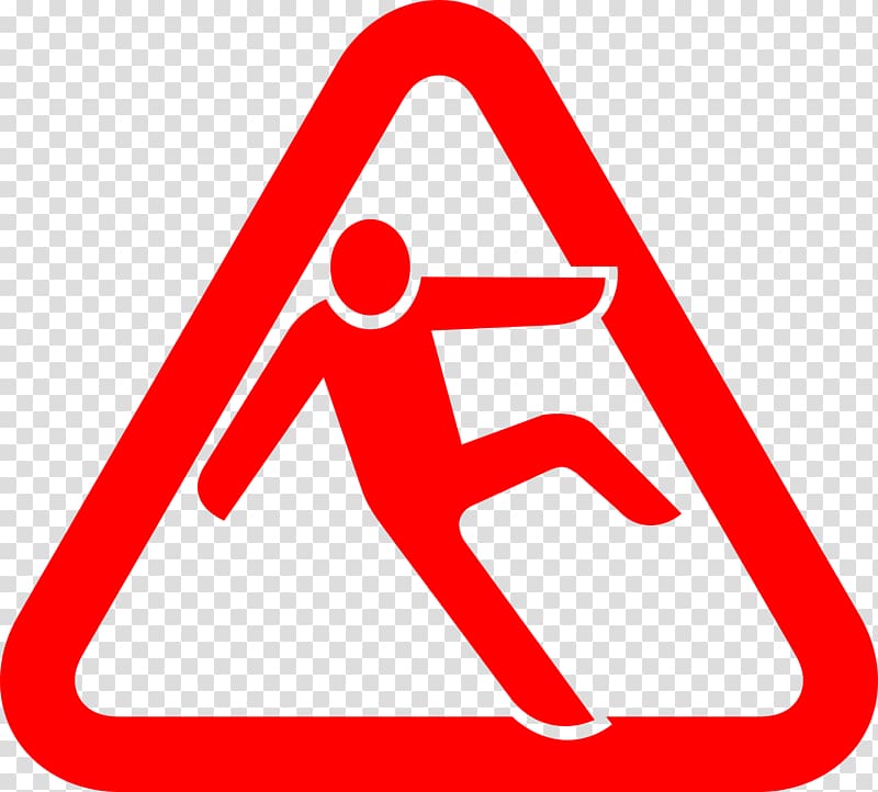 Wet floor sign Warning sign Safety Hazard, danger transparent background PNG clipart