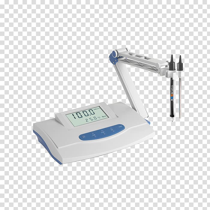Electrical conductivity meter Laboratory pH meter, high water transparent background PNG clipart