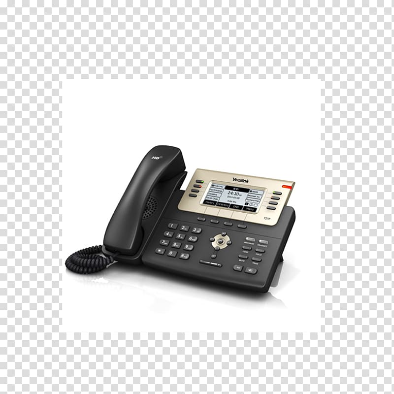 Yealink SIP-T27P Session Initiation Protocol Telephone VoIP phone Yealink SIP-T27G, Desk Phone transparent background PNG clipart