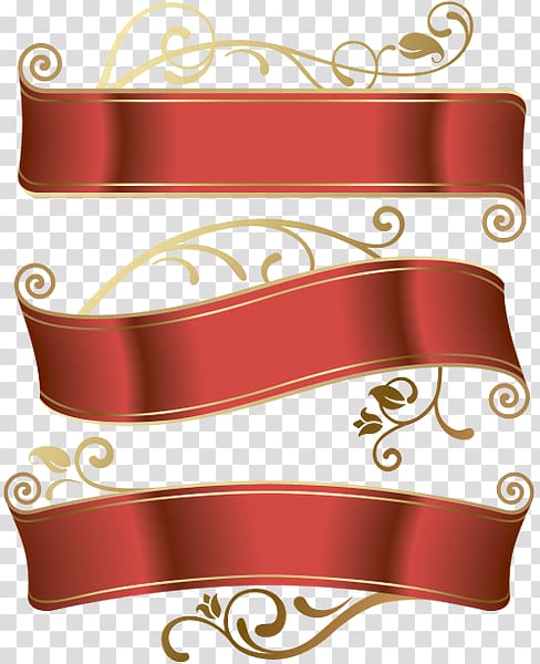 Art Drawing Graphic design, Ribbons vintage transparent background PNG clipart