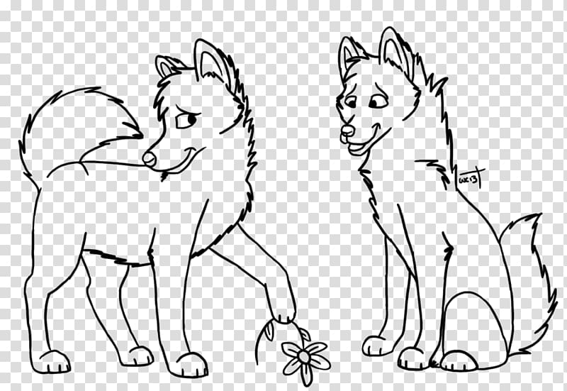 Dog breed Line art /m/02csf Drawing, love each other transparent background PNG clipart