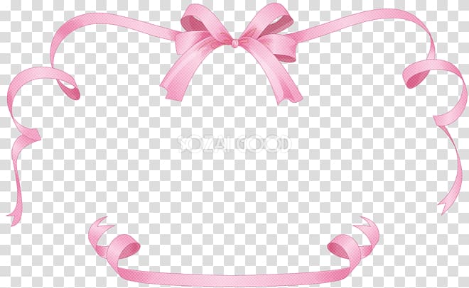 Pink ribbon Drawing , ribbon transparent background PNG clipart