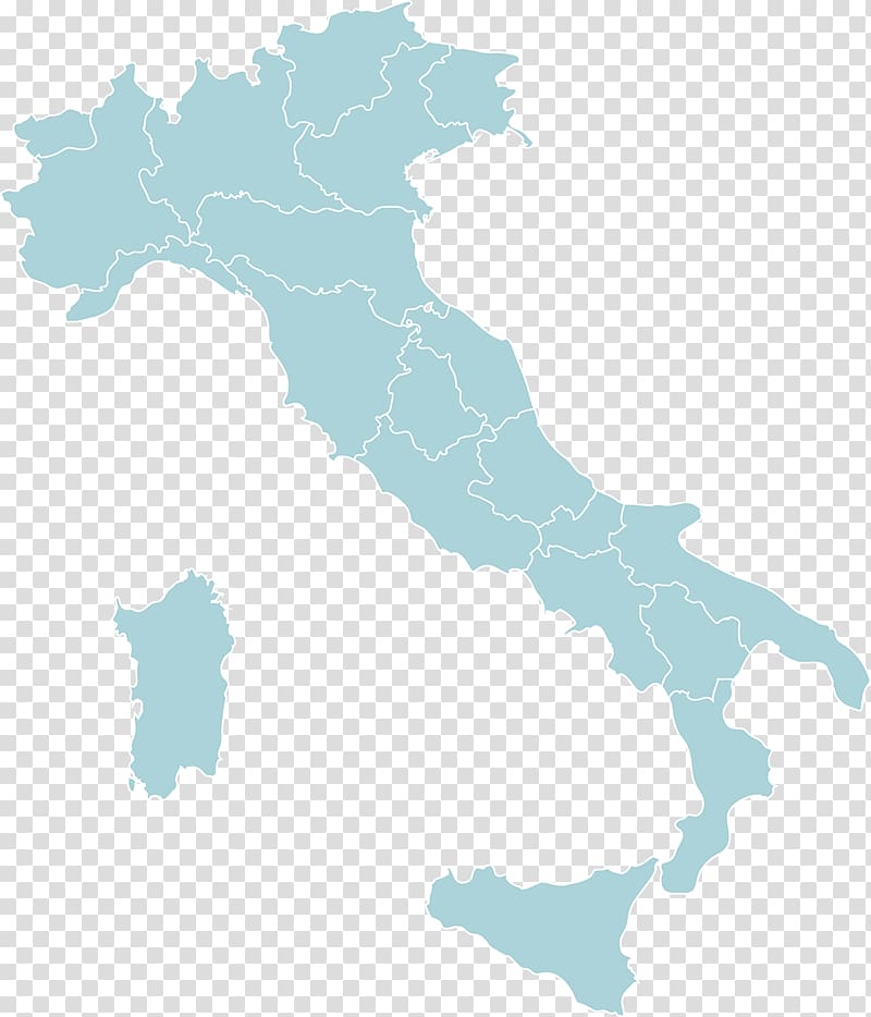 Regions of Italy Blank map EF English Proficiency Index, map transparent background PNG clipart