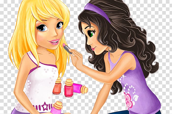 LEGO Friends Podrygka Game Purple, others transparent background PNG clipart