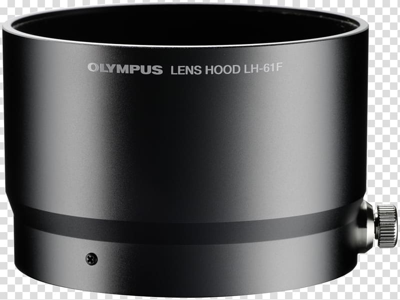Camera lens Lens Hoods Olympus Corporation System camera, camera lens transparent background PNG clipart
