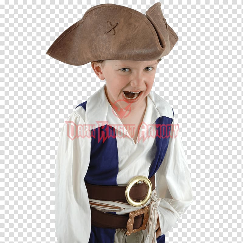 Jack Sparrow Cowboy hat Pirates of the Caribbean: The Curse of the Black Pearl Costume, Hat transparent background PNG clipart