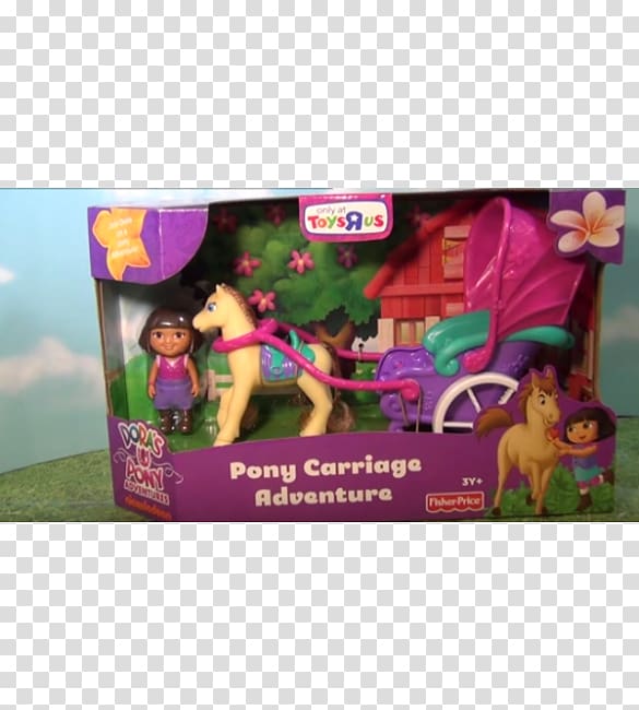 Pony Fisher-Price Adventure Film Carriage Adventure, Dora's Big Birthday Adventure transparent background PNG clipart