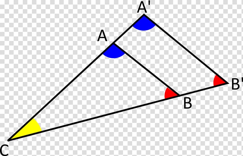 Triangle Similarity Intercept theorem Congruence Transversal, triangulo transparent background PNG clipart