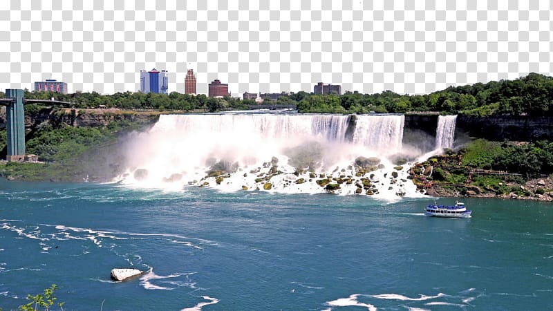 Horseshoe Falls Niagara-on-the-Lake Rainbow Bridge Bridal Veil Falls American Falls, Canada Niagara Falls seven transparent background PNG clipart