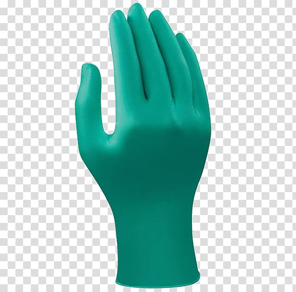 Medical glove Nitrile rubber Latex, hand transparent background PNG clipart
