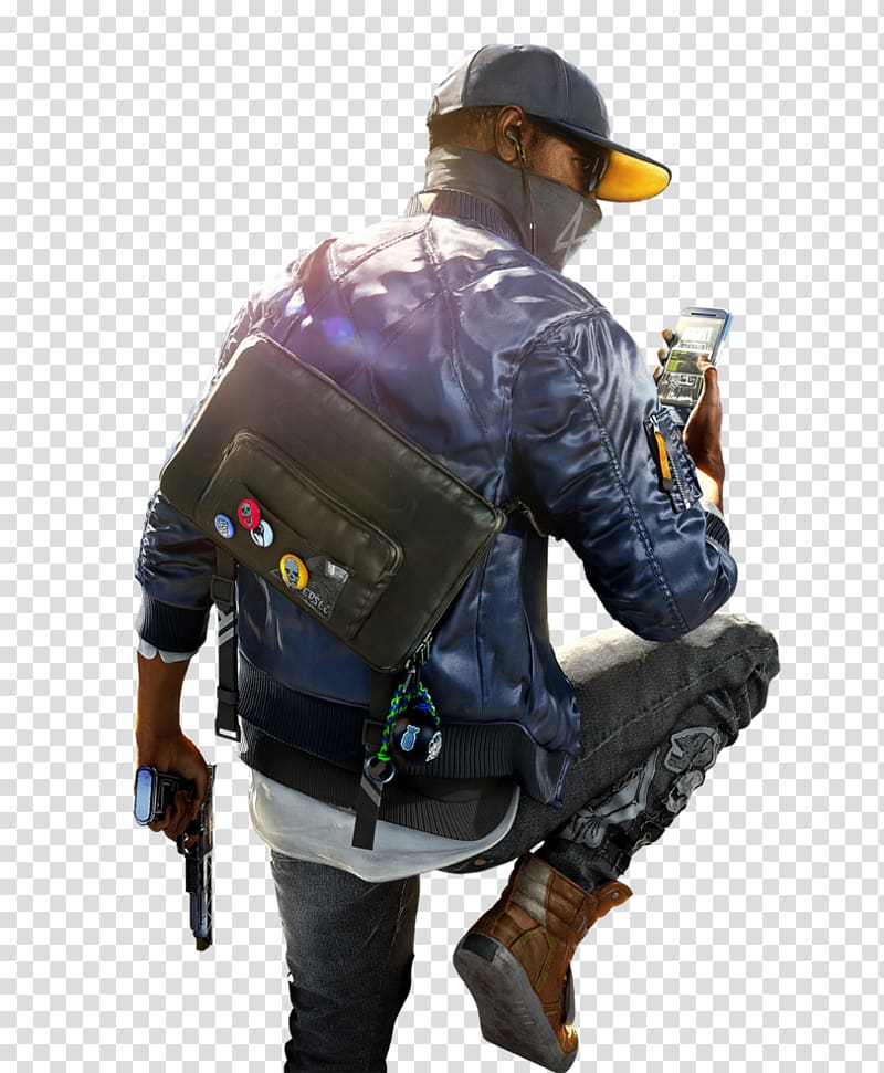 Watch Dogs 2 Messenger Bags Cosplay, Watch Dogs transparent background PNG clipart