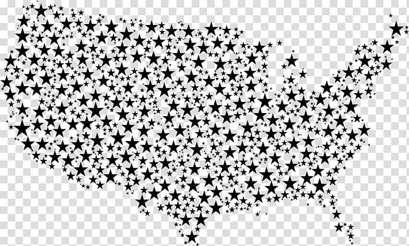 Flag of the United States Map Star chart , star map transparent background PNG clipart