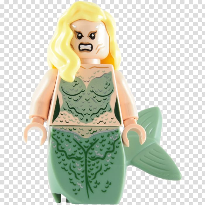 The Lego Movie Syrena Lego Minifigures Mermaid, mermaid tail transparent background PNG clipart