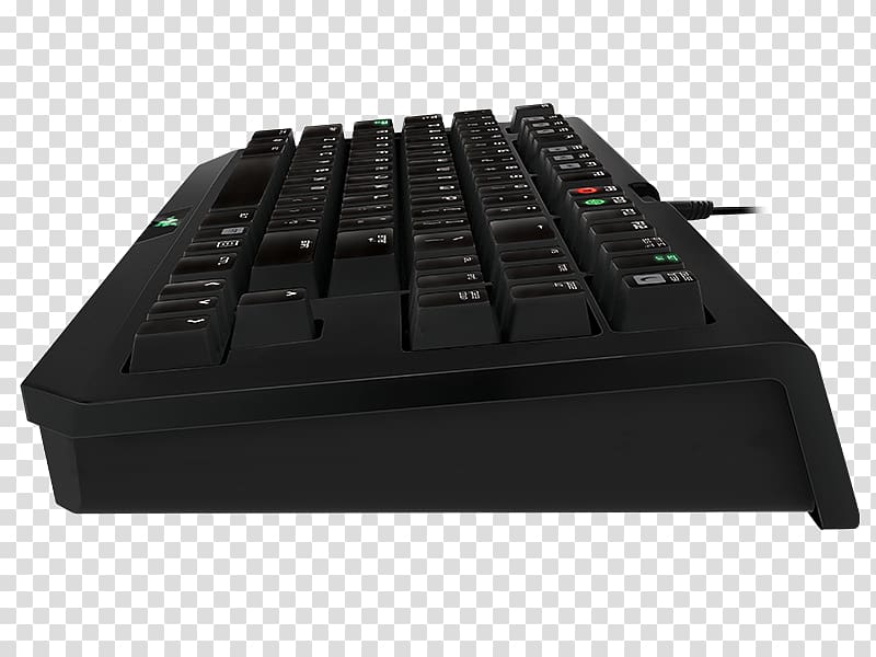 Computer keyboard Gaming keypad Razer Inc. Haptic technology, Computer transparent background PNG clipart