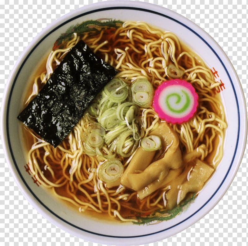 Chinese noodles Yakisoba Pasta Instant noodle Saimin, shrimps transparent background PNG clipart
