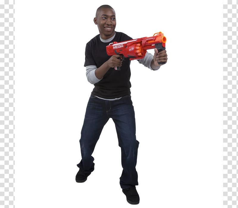 Nerf N-Strike Elite Amazon.com NERF N-Strike Mega Series RotoFury Blaster, toy transparent background PNG clipart