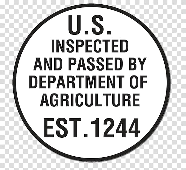 Federal Meat Inspection Act Food Safety and Inspection Service United States Department of Agriculture Label, roasted beef transparent background PNG clipart