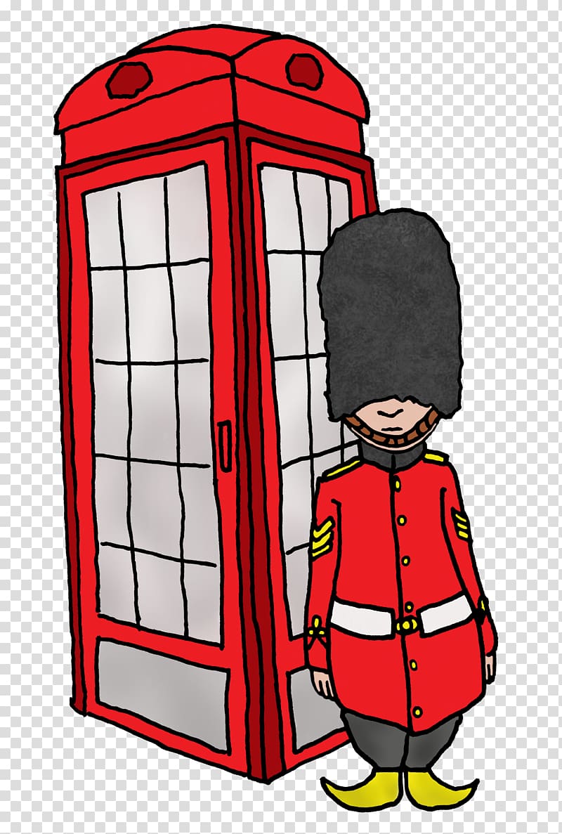 Drawing English Welsh Guards Dessin animé, others transparent background PNG clipart