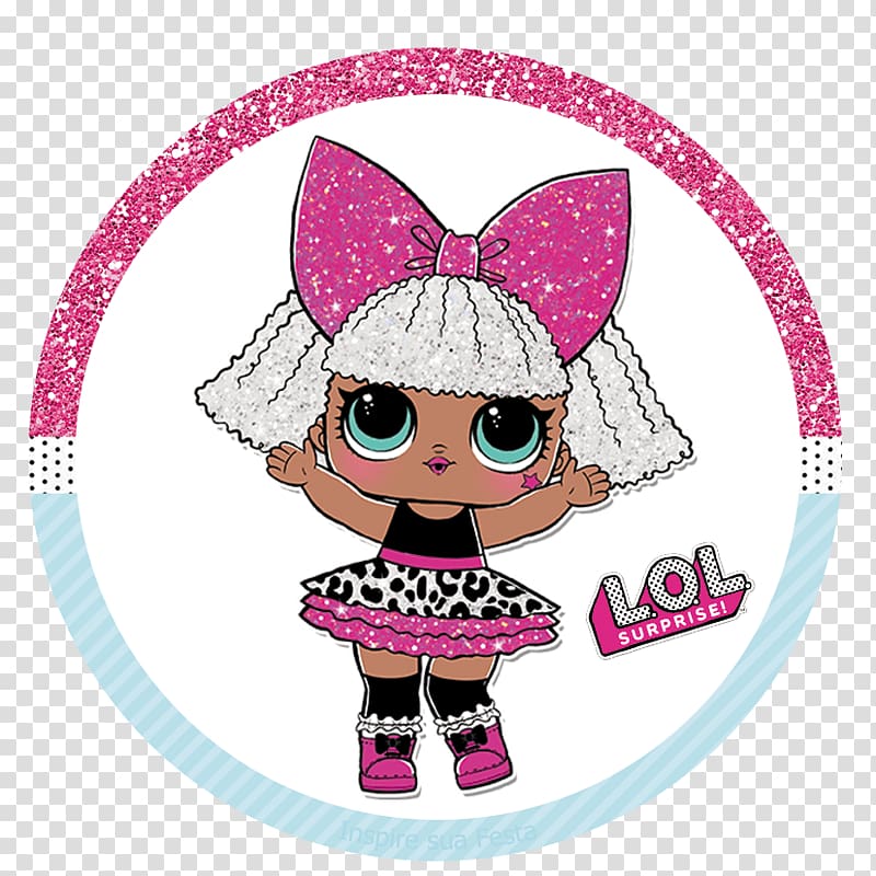 Lol Surprise , Doll L.O.L Surprise! Glitter Series Diva L.O.L. Surprise Ball Pop, doll transparent background PNG clipart