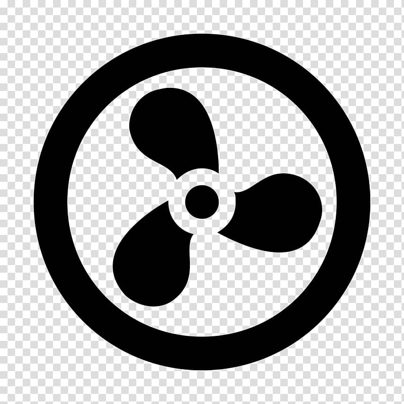 Computer Icons Fan Computer Software Black & White , fan transparent background PNG clipart