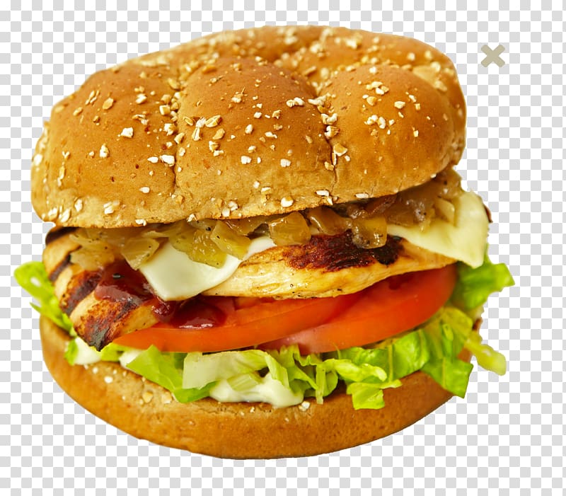 Hamburger Bangladesh Pilaf Fried rice Chicken sandwich, Burger transparent background PNG clipart