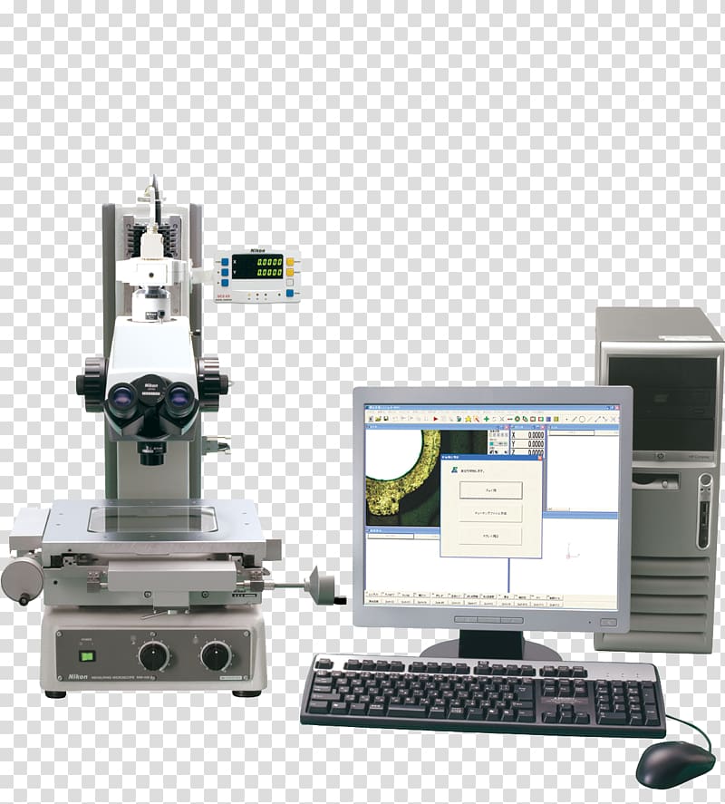 Microscope Measurement Nikon Coordinate-measuring machine Accuracy and precision, microscope transparent background PNG clipart